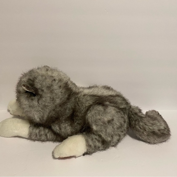 Folkmanis Timber Wolf Hand Puppet Plush Pretend Play Stuffed Animal Toy 17” - Picture 3 of 8